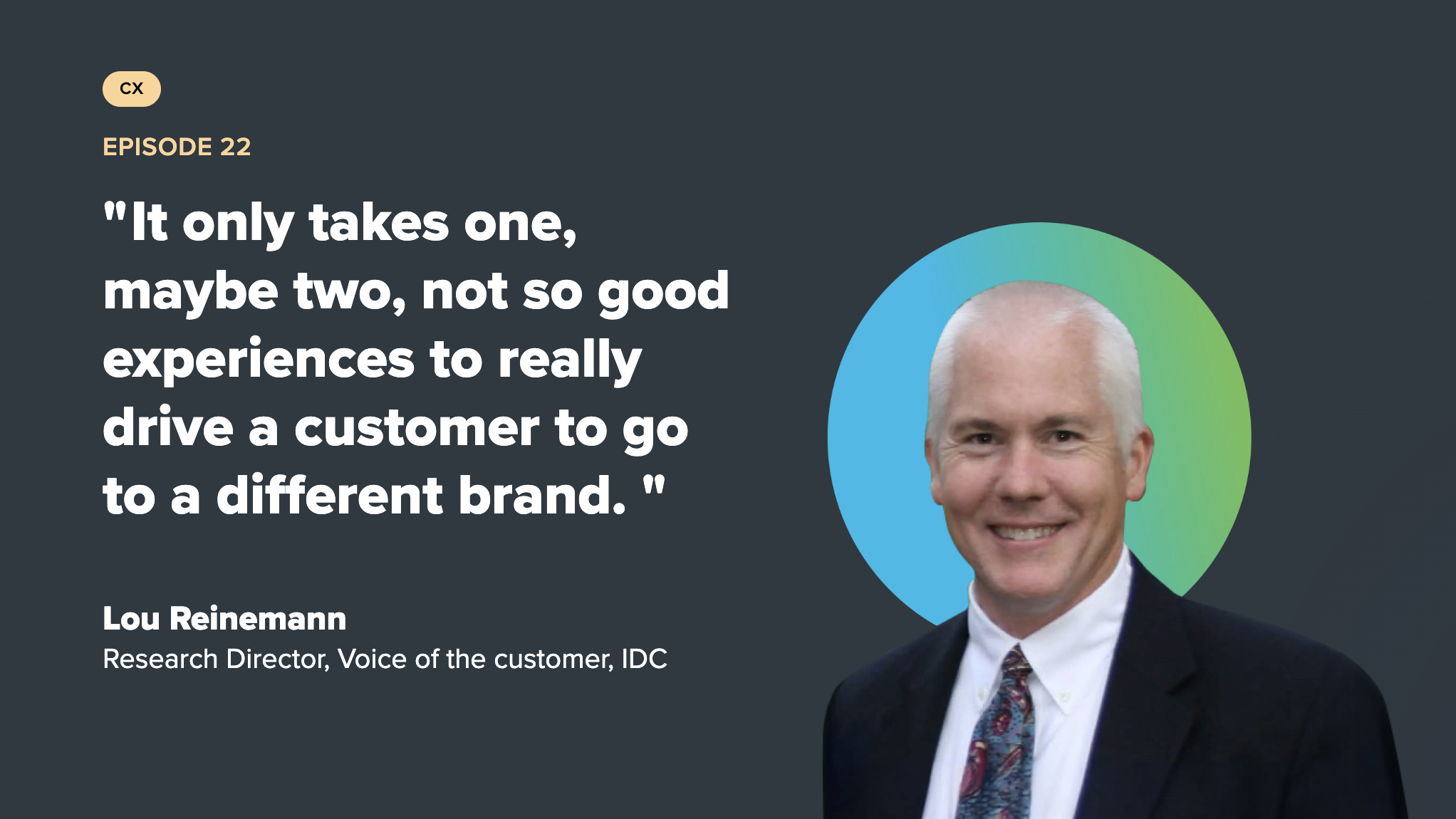 Data-Driven CX in the Age of GenAI with Lou Reinemann 