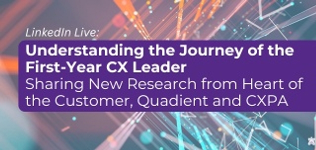 Understanding the Journey of the 1st Year CX Leader