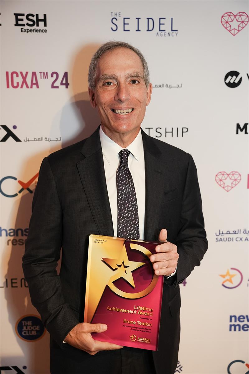 CX ‘godfather’ Bruce Temkin receives Lifetime Achievement Award